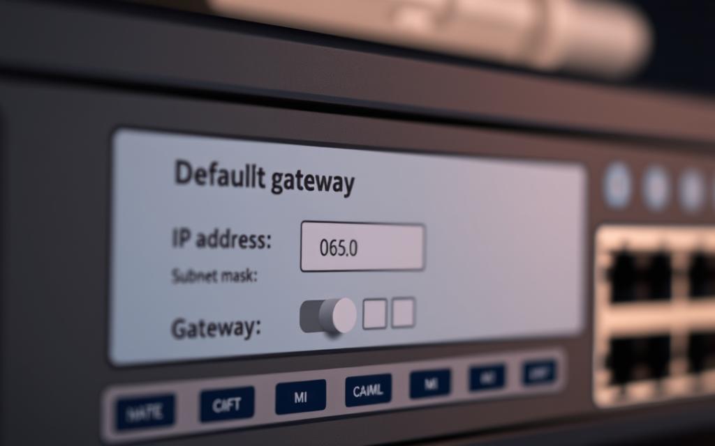 default gateway configuration